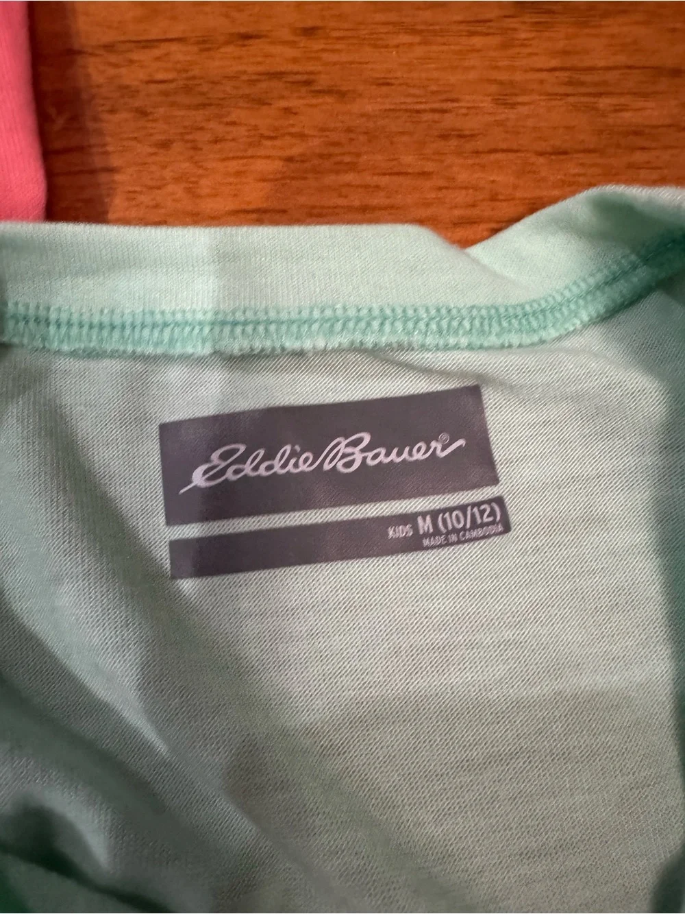 Eddie Bauer Pink & Mint Floral 'Be Kind' 6 Piece Kids Pajama Set- size 10/12
